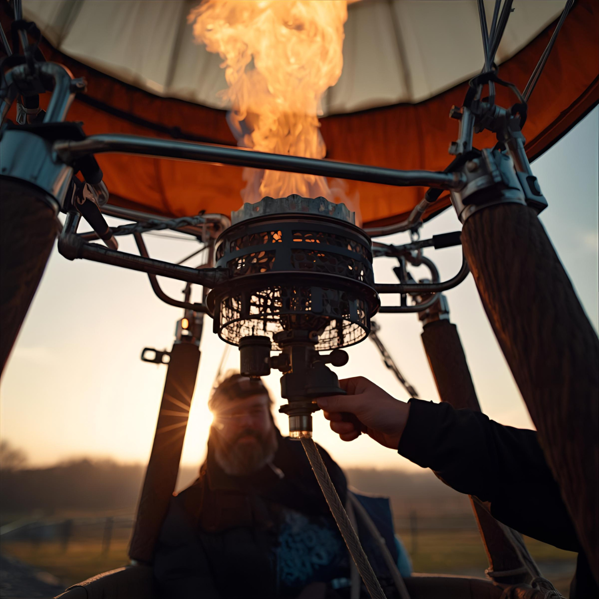 Veyond team balloon burner image